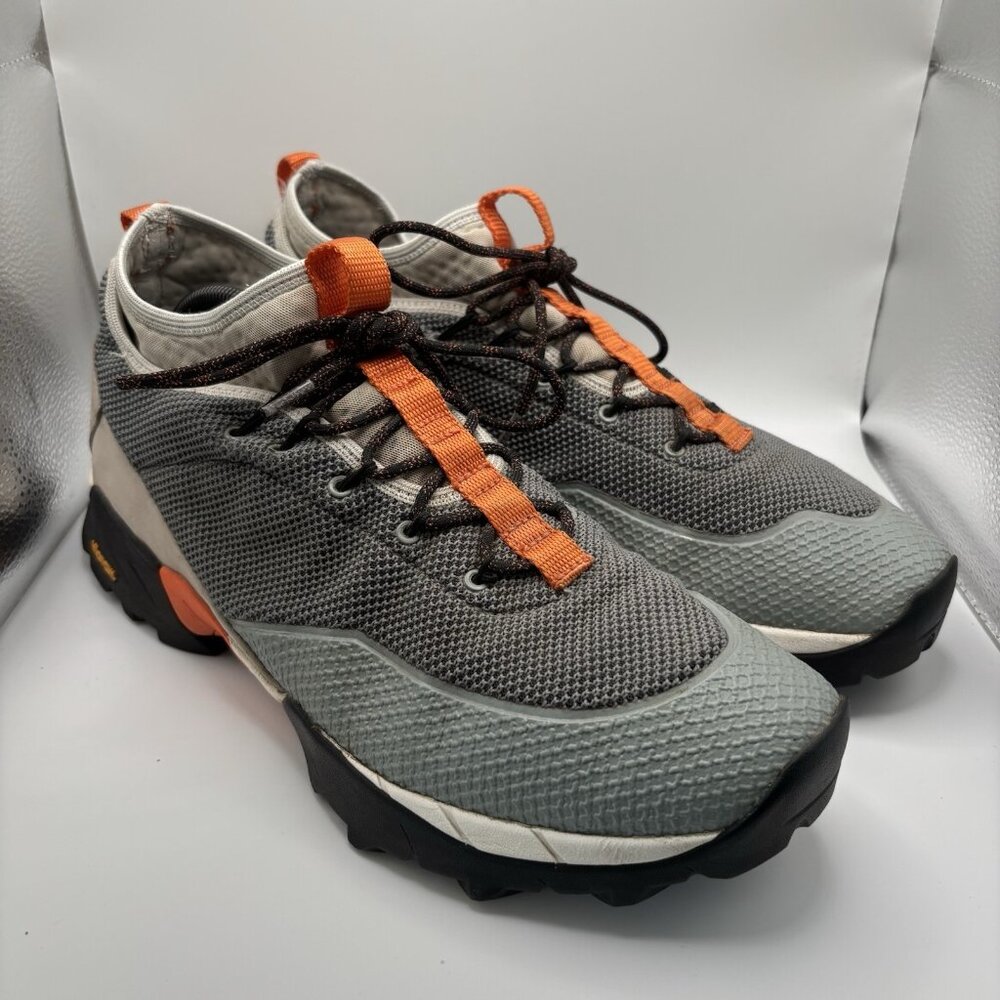 Roa Daiquiri Mid Gray Accent Orange Mesh Vibram Hiking Shoes Men's Size EU 46 12